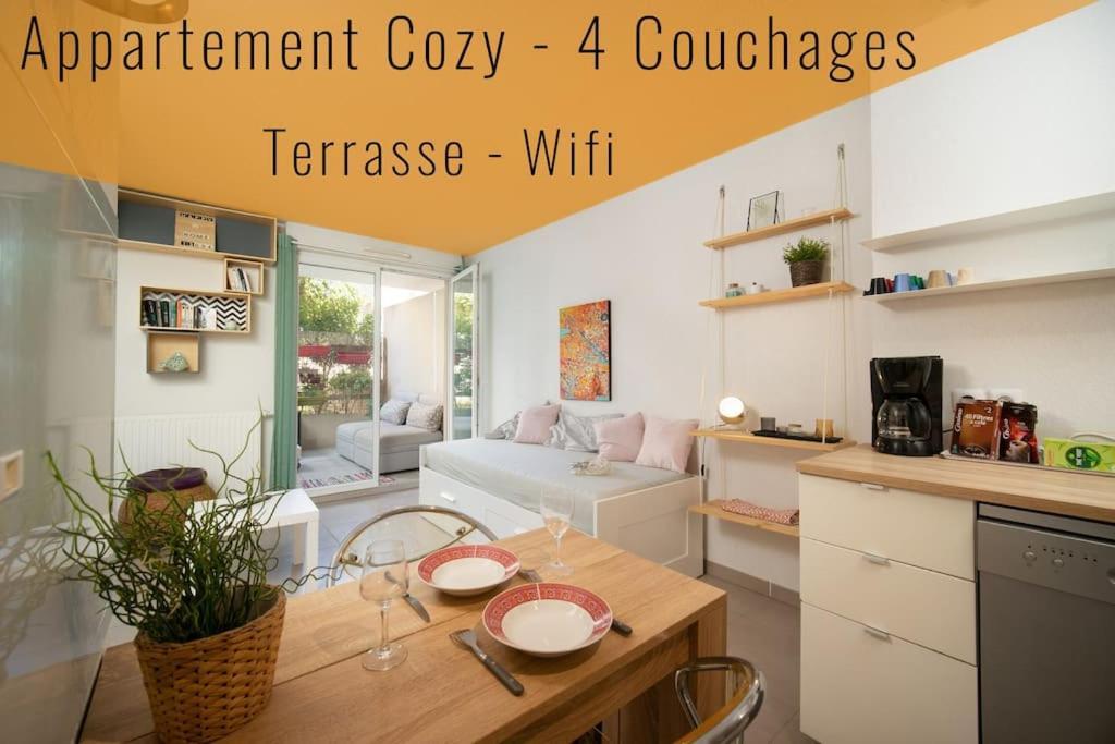 Fully Equipped Apartment With Terrace Sleeps 4 Marseilles Exterior foto